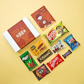 Choco Jocco (Choco Snack Set) + Non-toxic Crayon + Sketchbook_Snack Set, Children's Snacks, Creativity Development, Play Tools, Toddler Crayon _Made in Korea